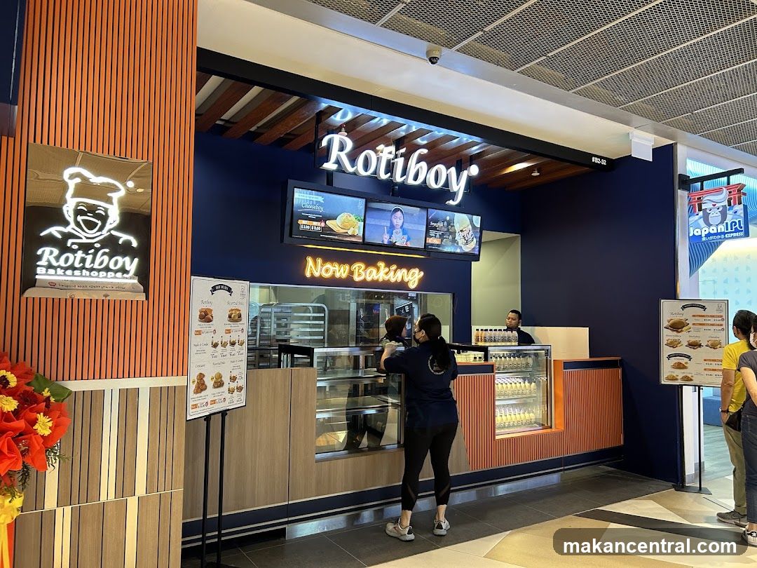 Rotiboy Bakeshoppe storefront interior