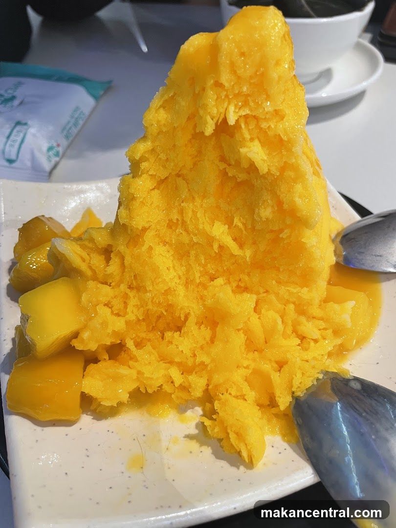 Mango Ice Dessert