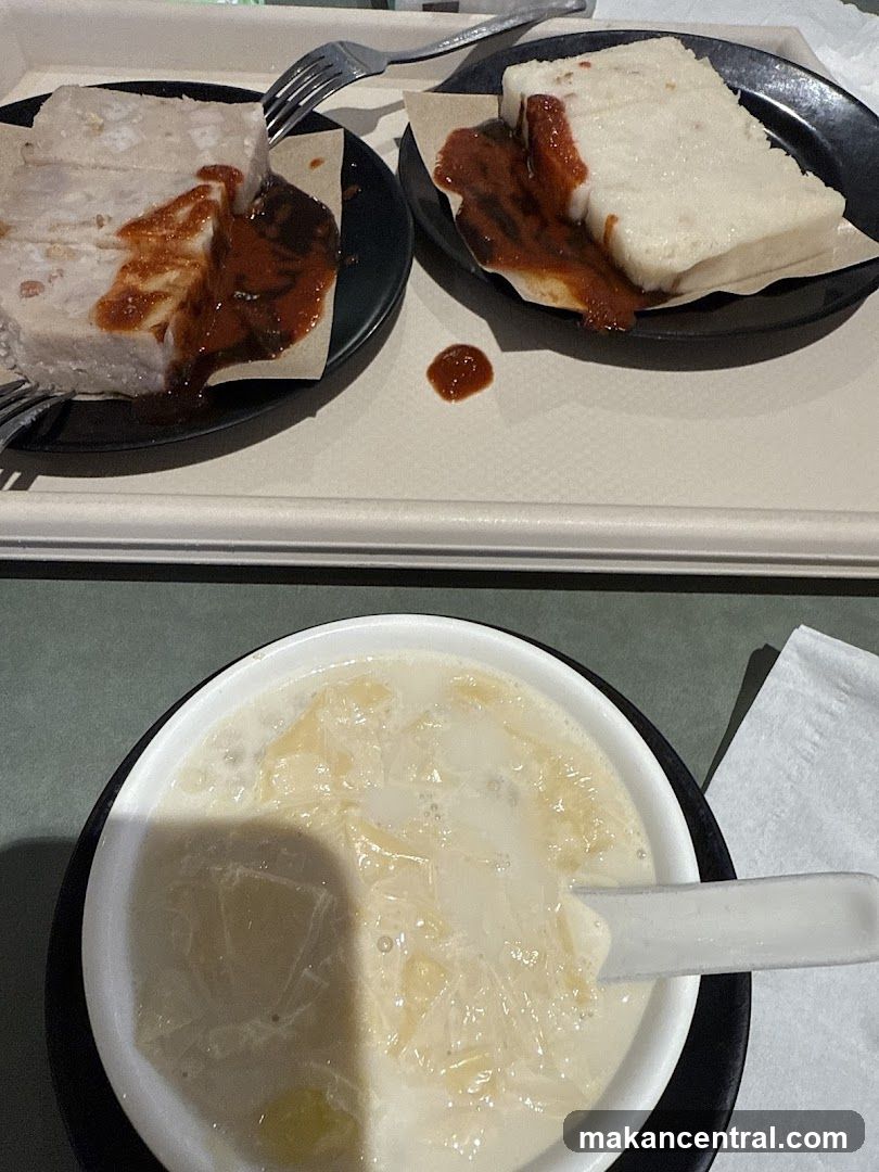 Food served on tray