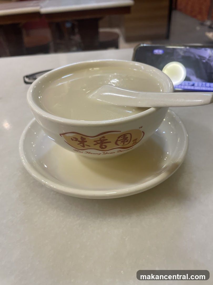 Dessert Bowl at Restaurant