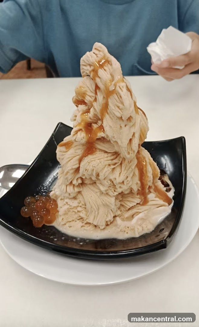 Ice cream dessert