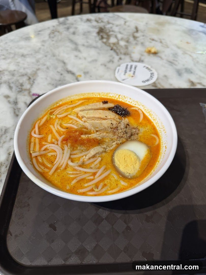 Laksa Bowl on Tray