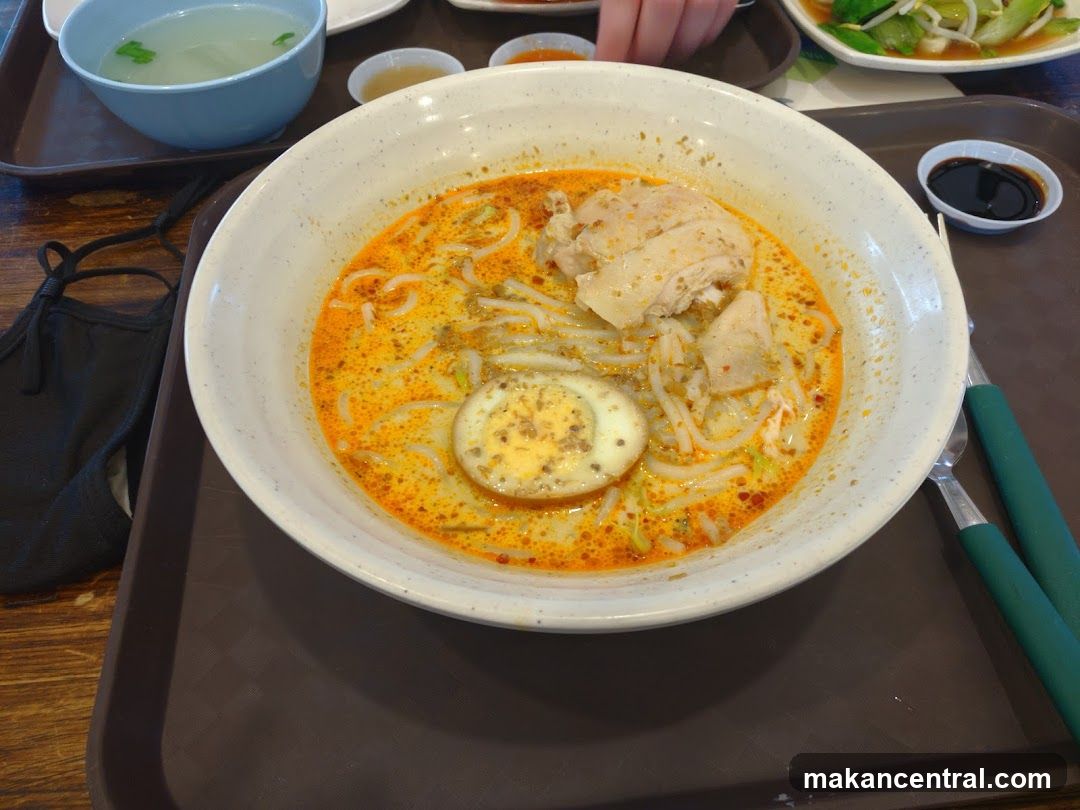 Laksa Bowl on Tray