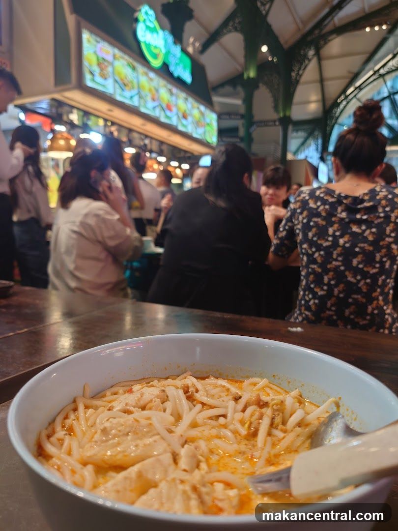 Food in Market Interior