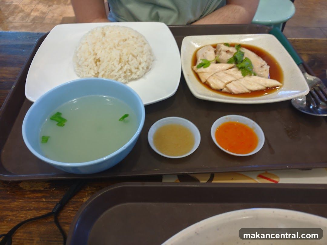 Food served on tray