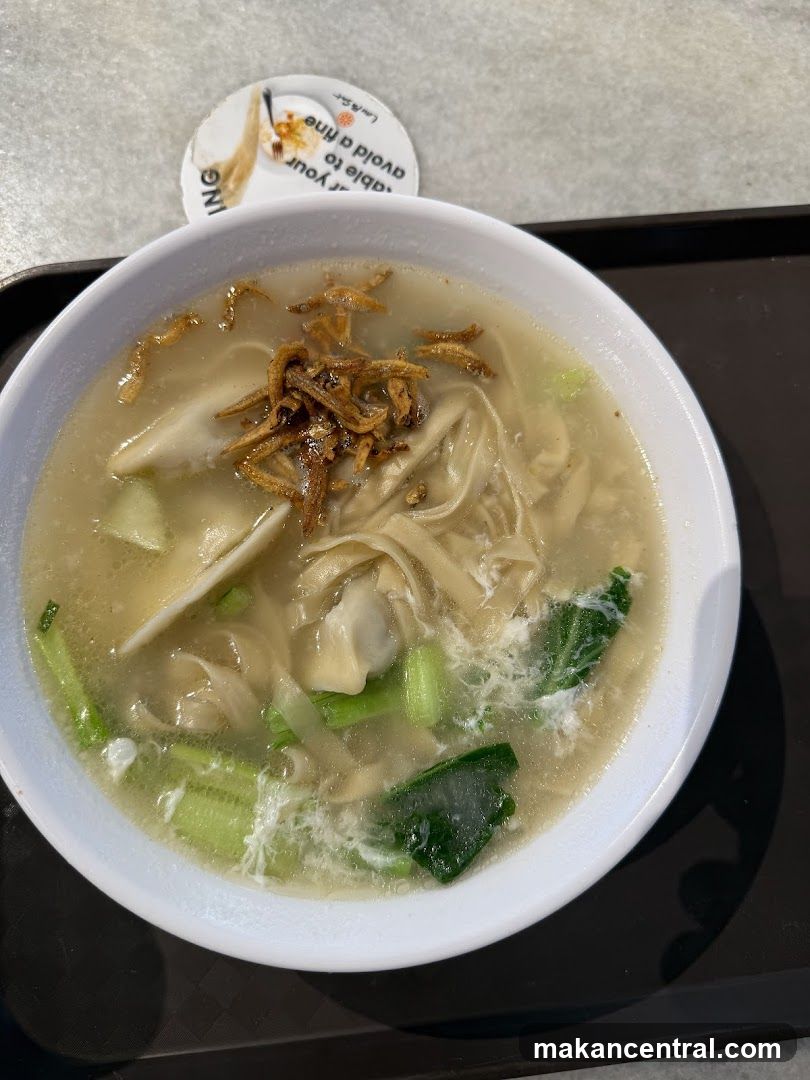 Wonton Noodle Soup