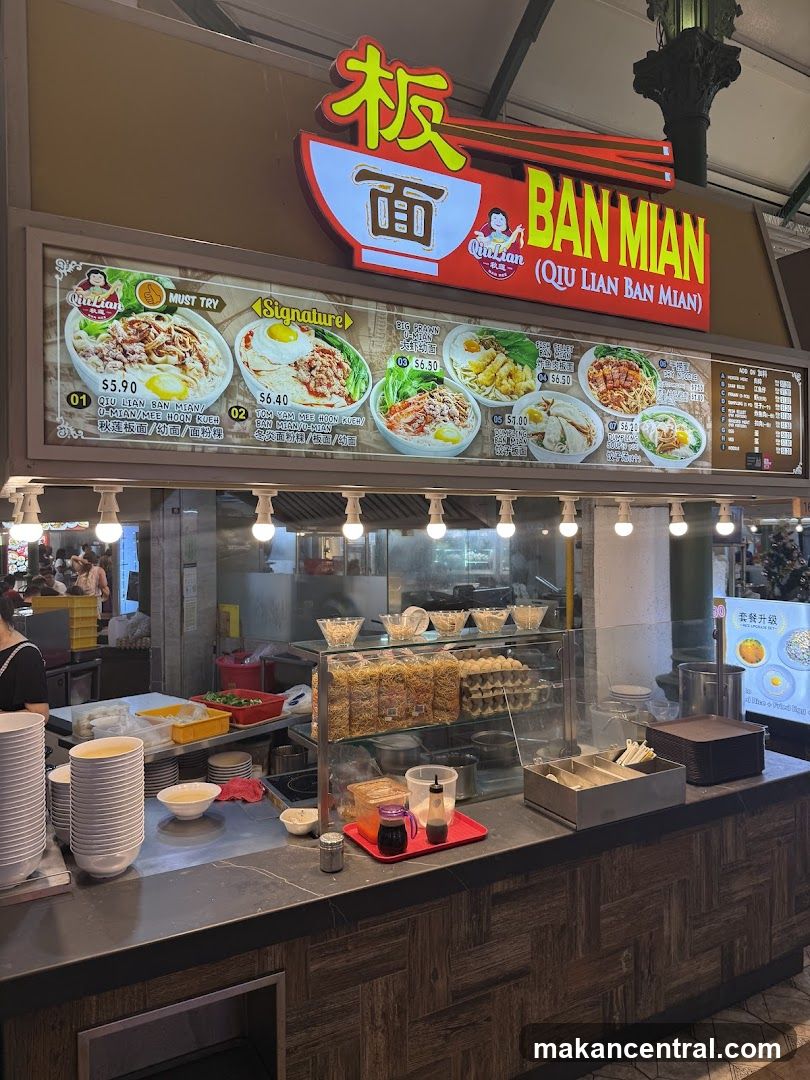 Ban Mian Food Stall Interior