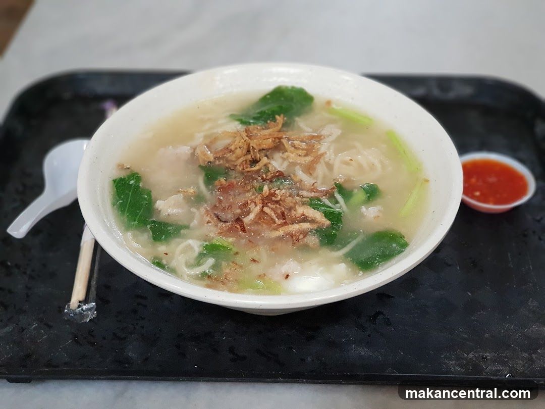 Noodle Soup with Side Sauce