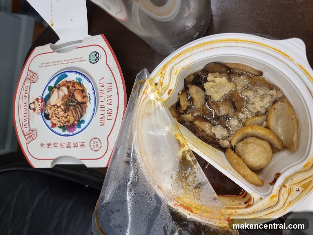 Travelling Spoon Minced Chicken Dry Ban Mee