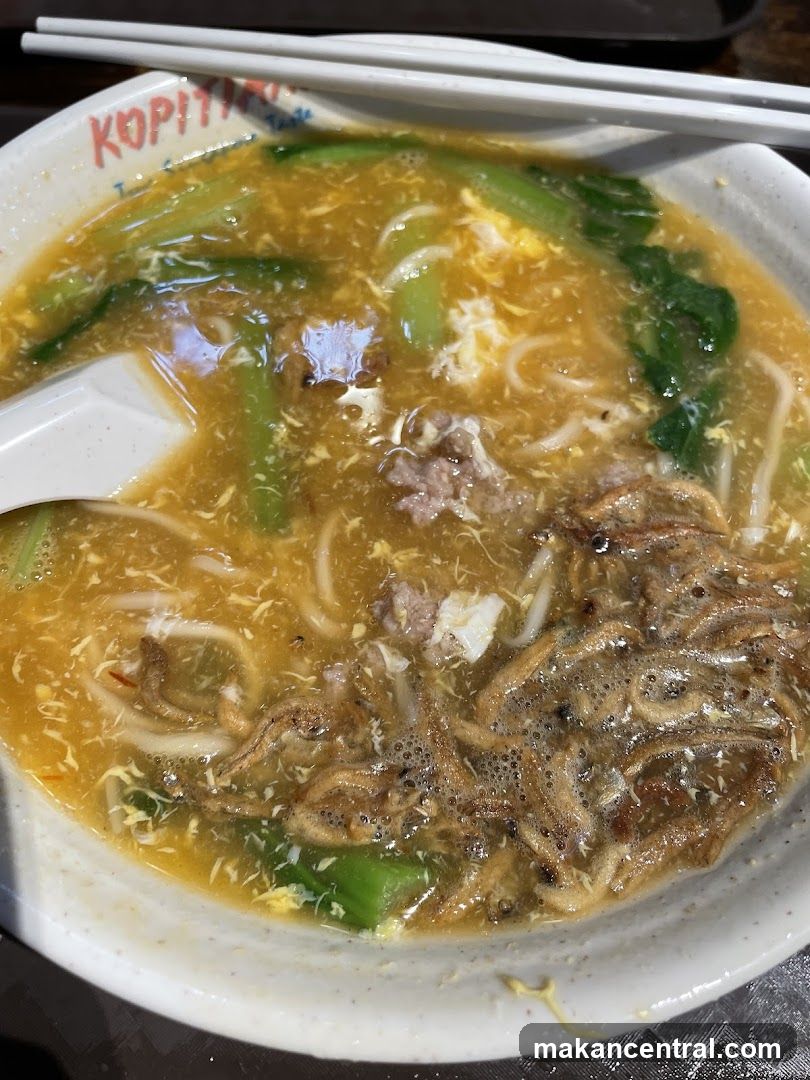 Noodle Soup in Bowl