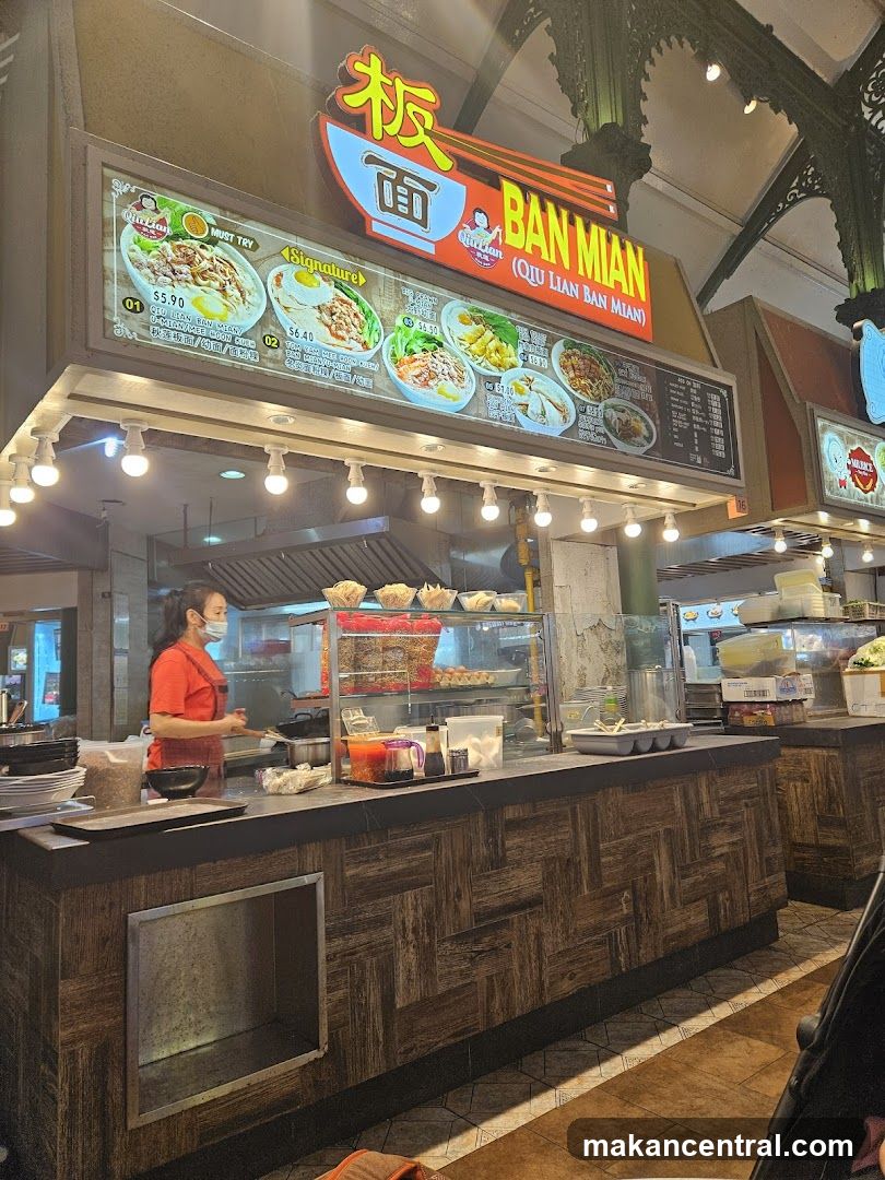 Ban Mian Food Stall Interior