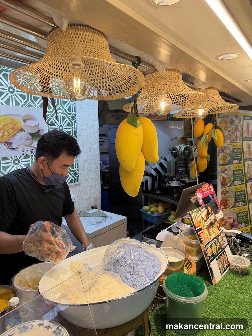 Mango Smoothie Stand Interior