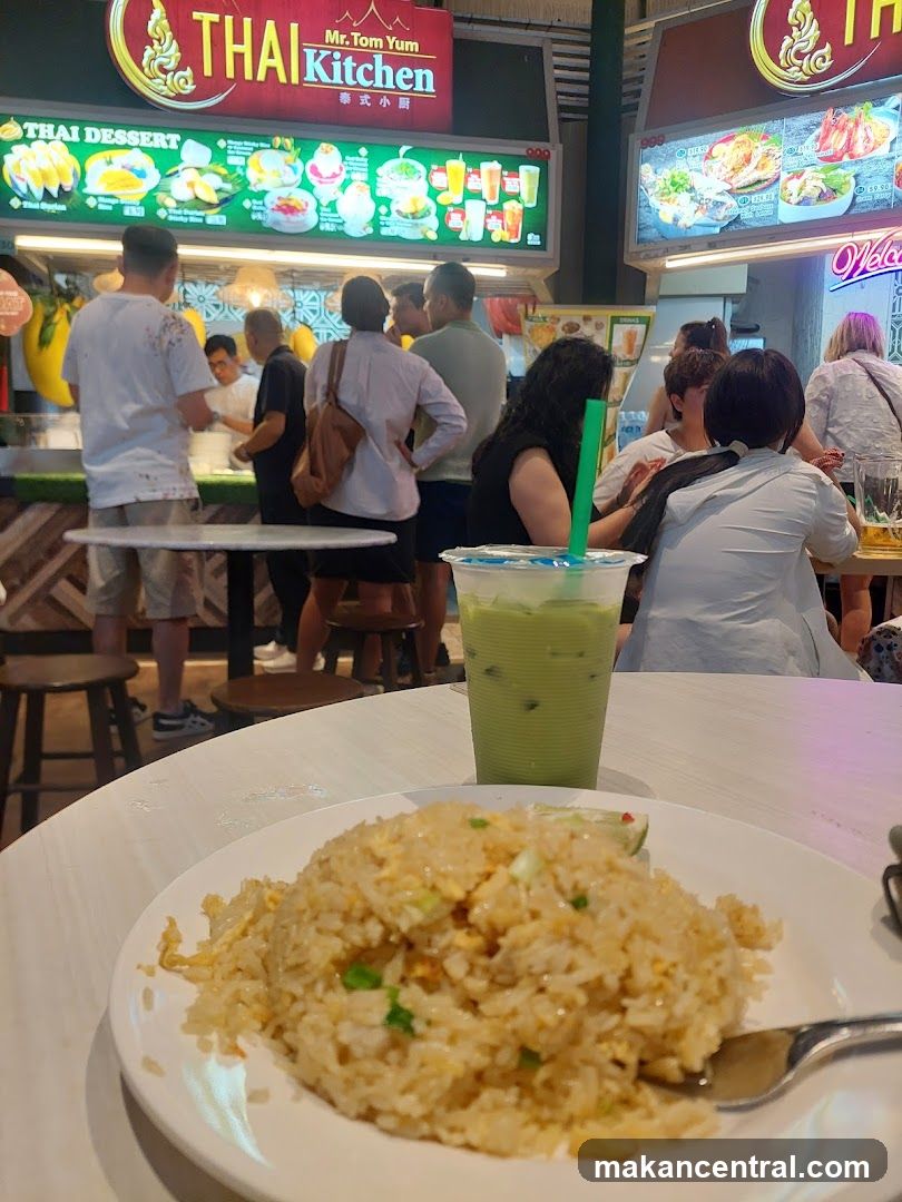 Thai Kitchen Food Stall Interior
