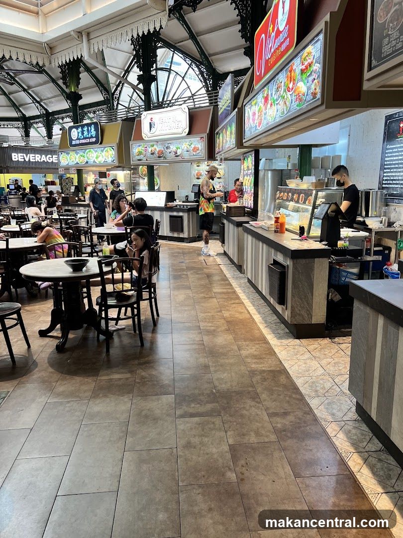Food court interior