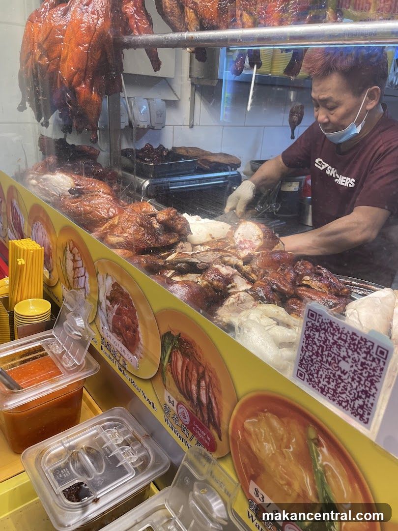 Food stall interior