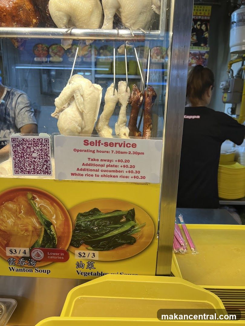 Self-service food stall