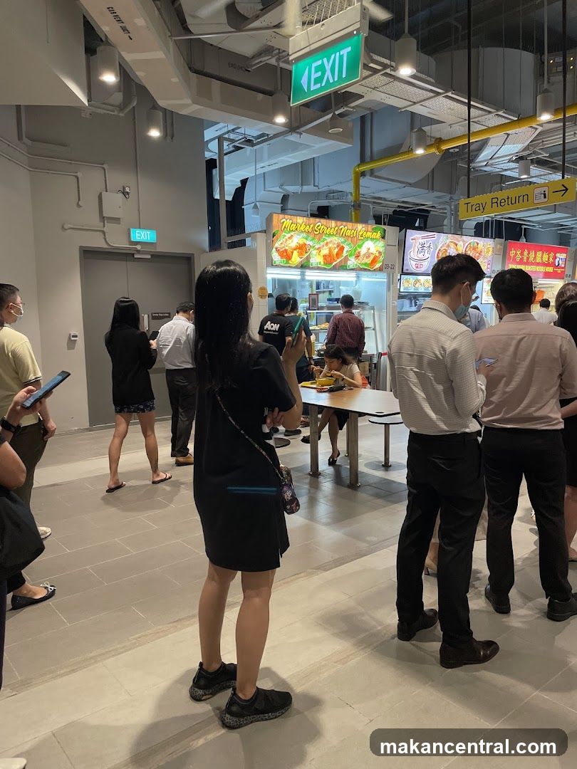 Food court interior