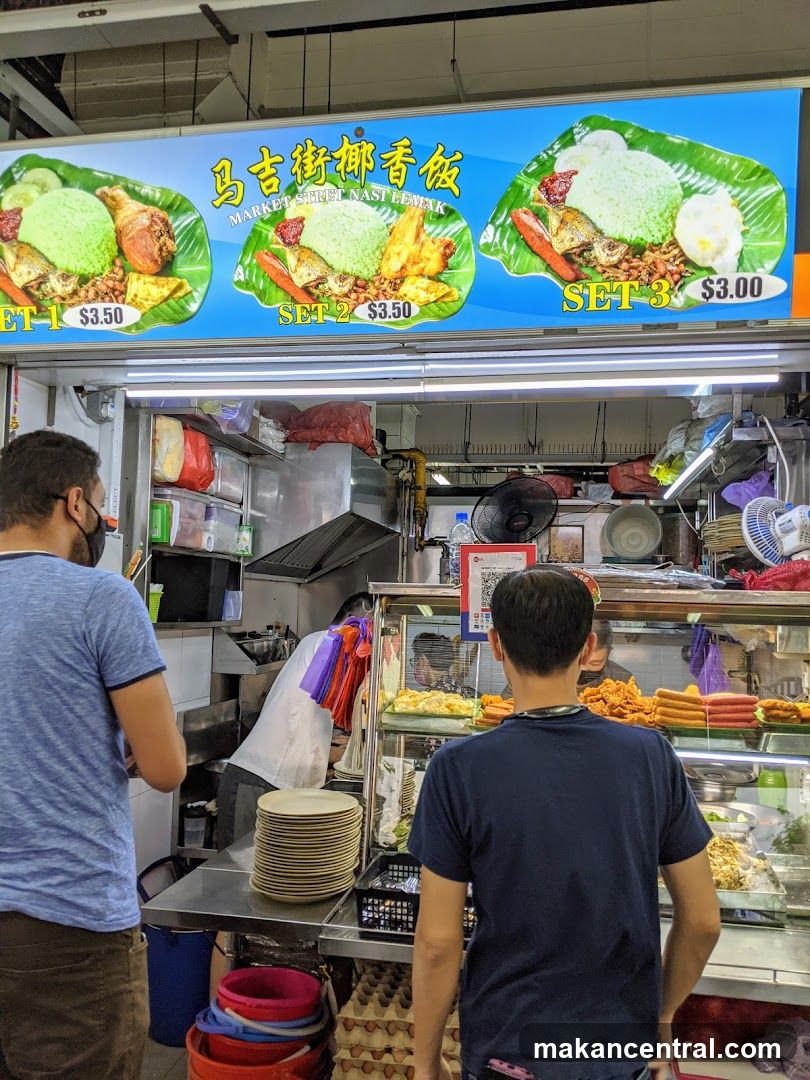 Market Street Nasi Lemak stall