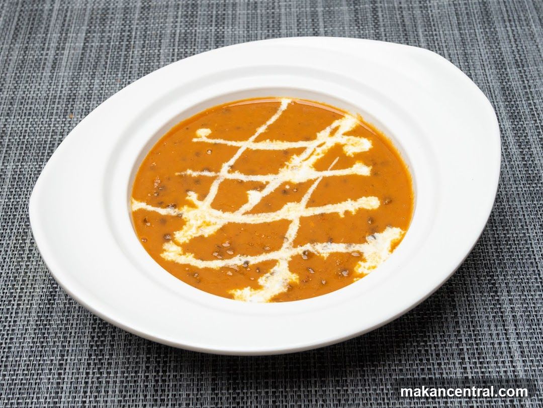 Soup in a bowl