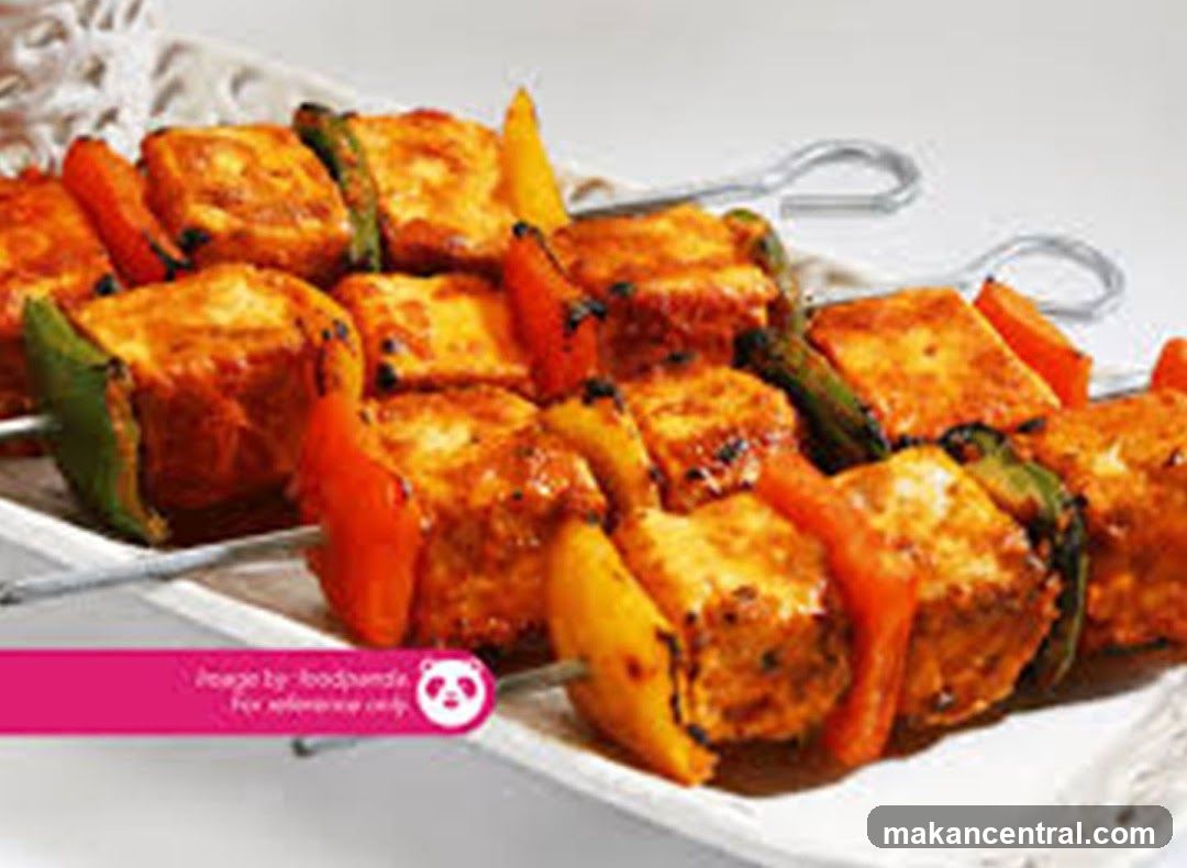 Grilled Tofu Skewers with Vegetables