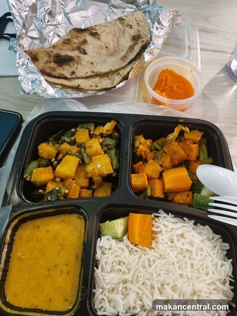 Meal Box with Indian Cuisine