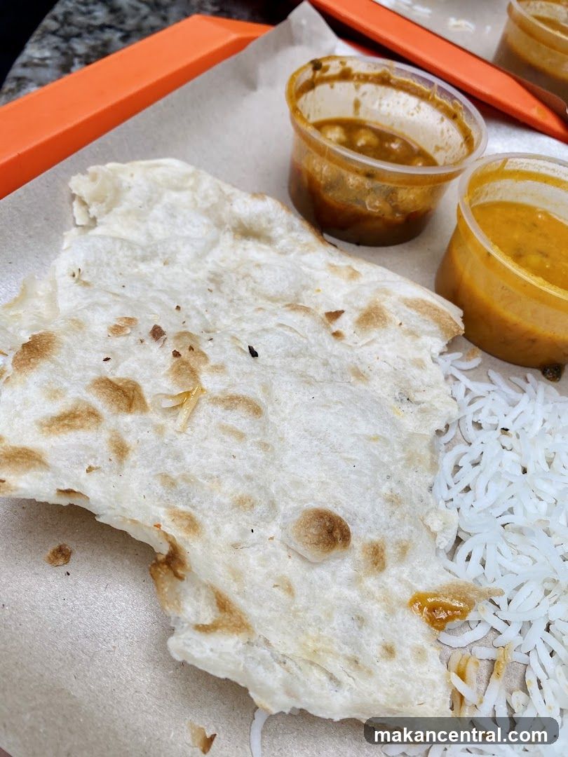 Food served on tray