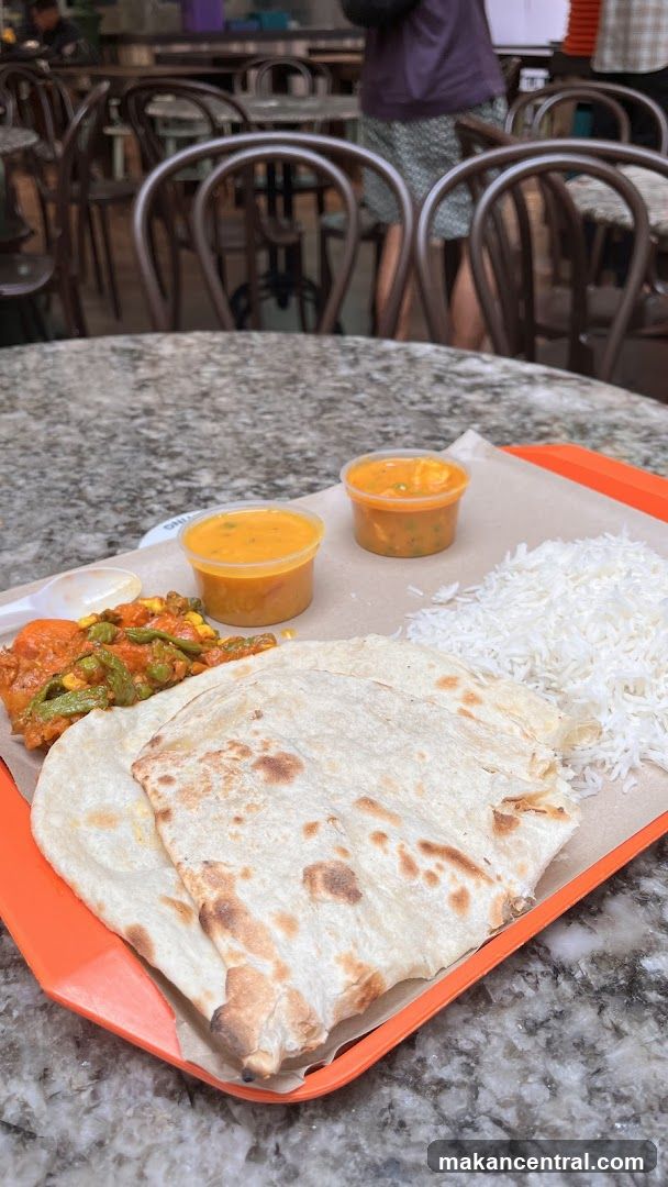 Food served at a restaurant