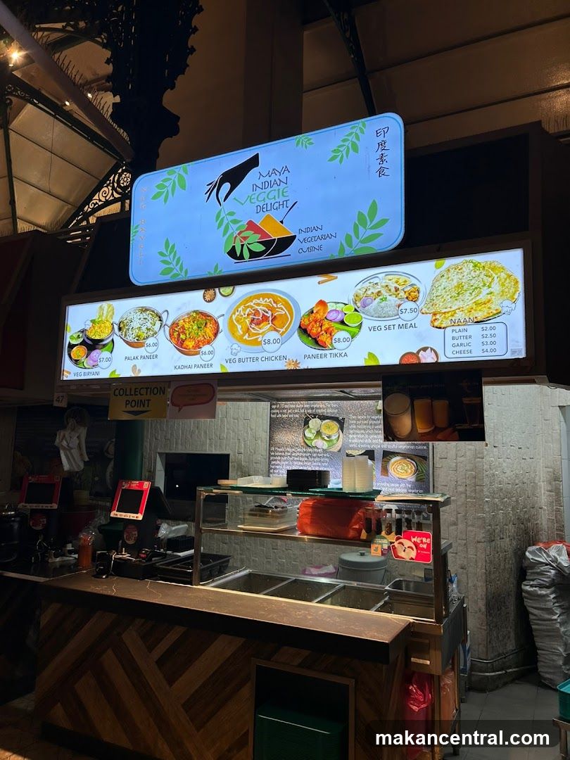 Maya Indian Veggie Delight stall