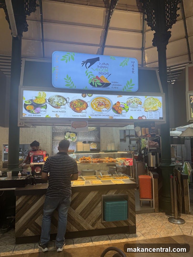 Indian Vegetarian Food Stall