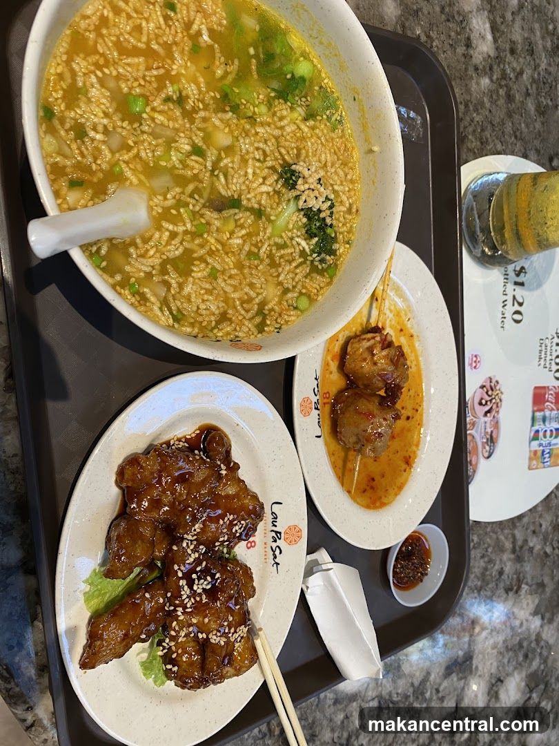 Food Order at Lau Pa Sat