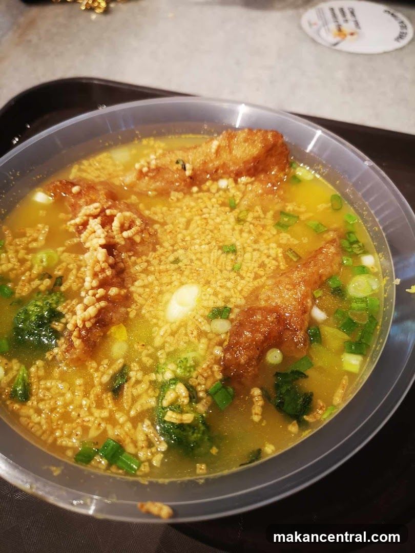 Food in plastic bowl