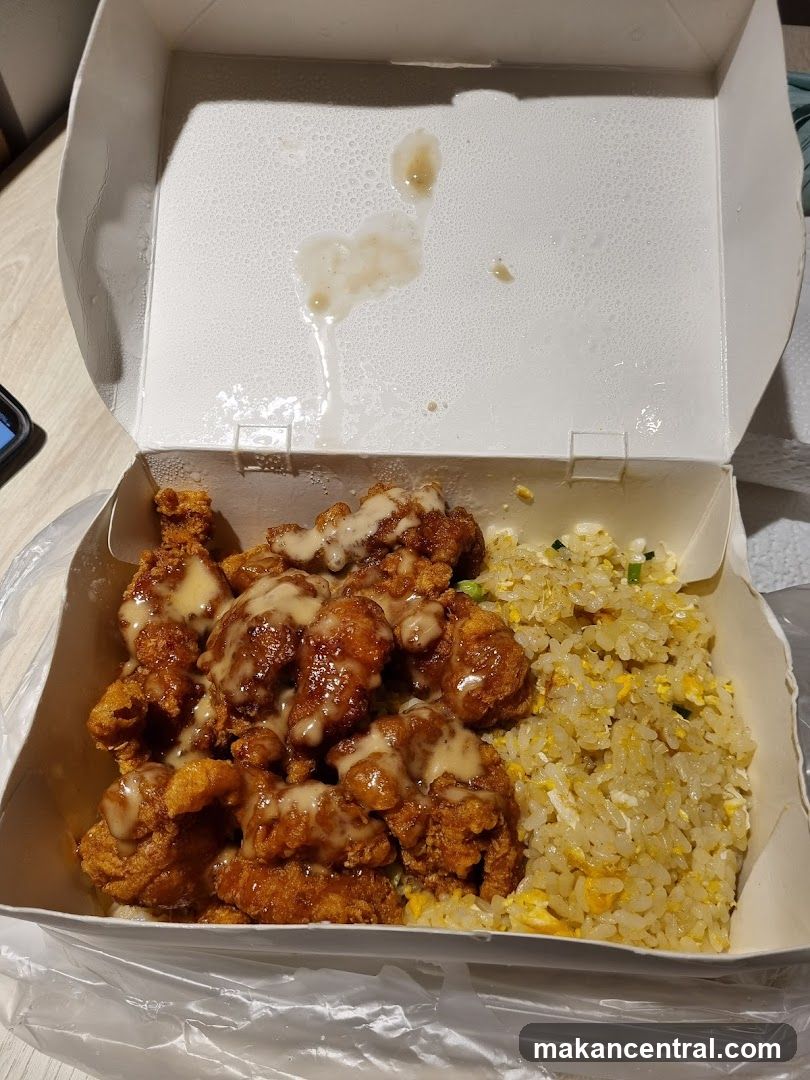 Food in Takeout Box