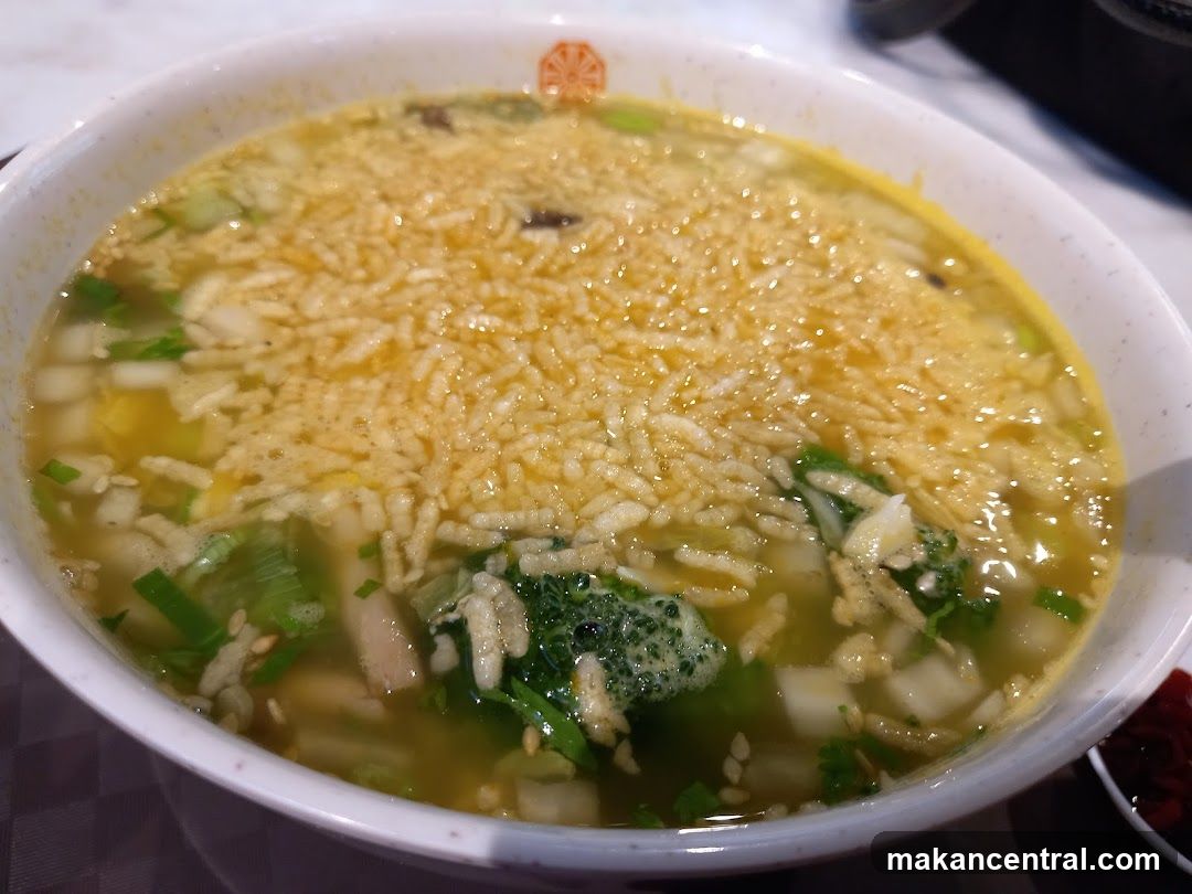 Soup in bowl