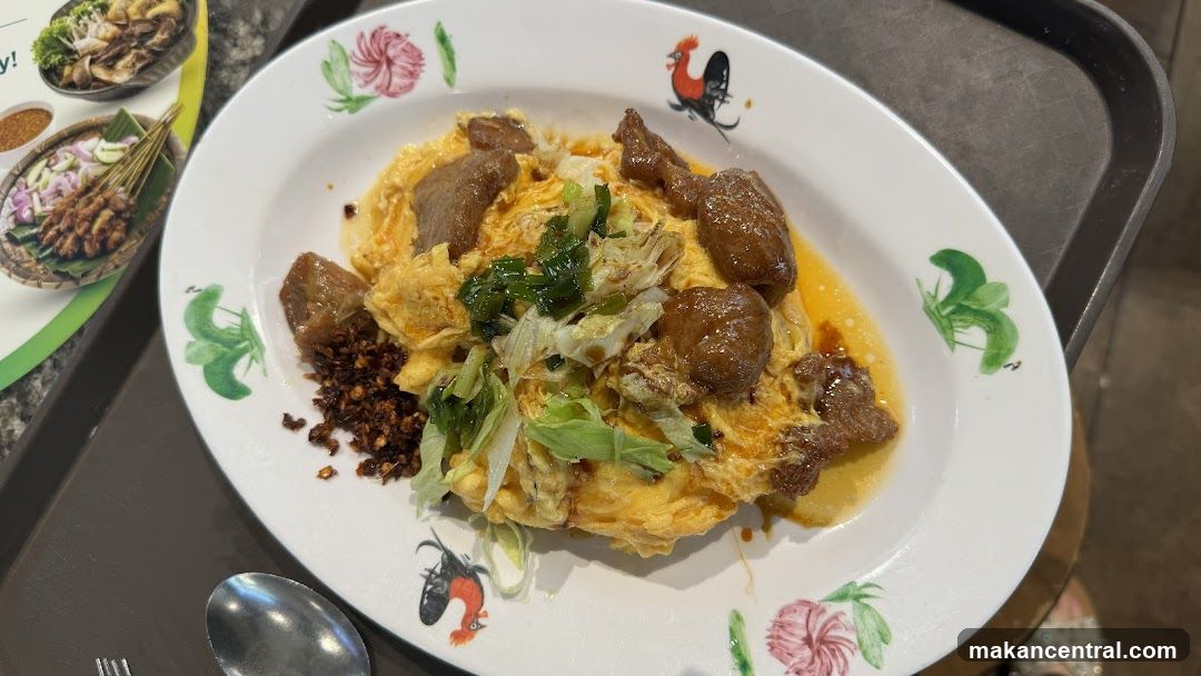 Food Plate on Tray