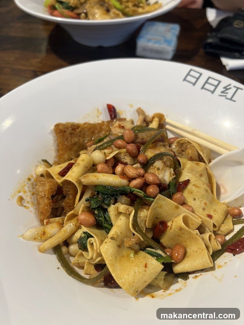 Food dish in restaurant