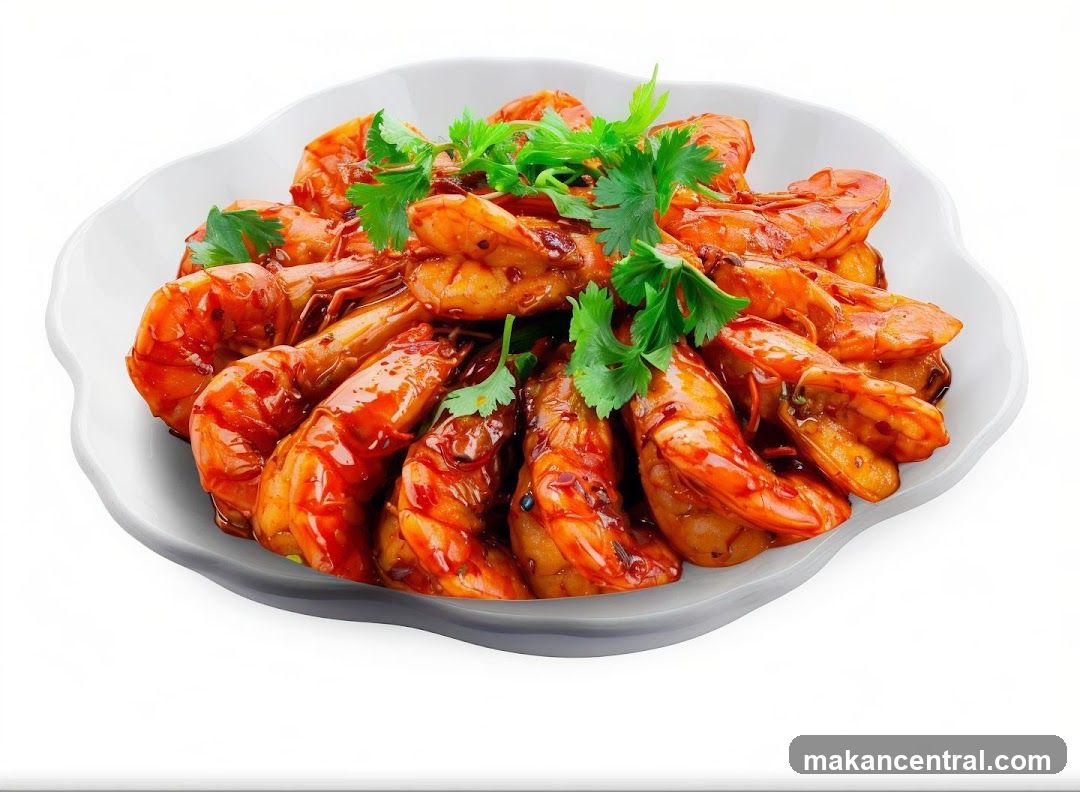 Cooked Shrimp Dish