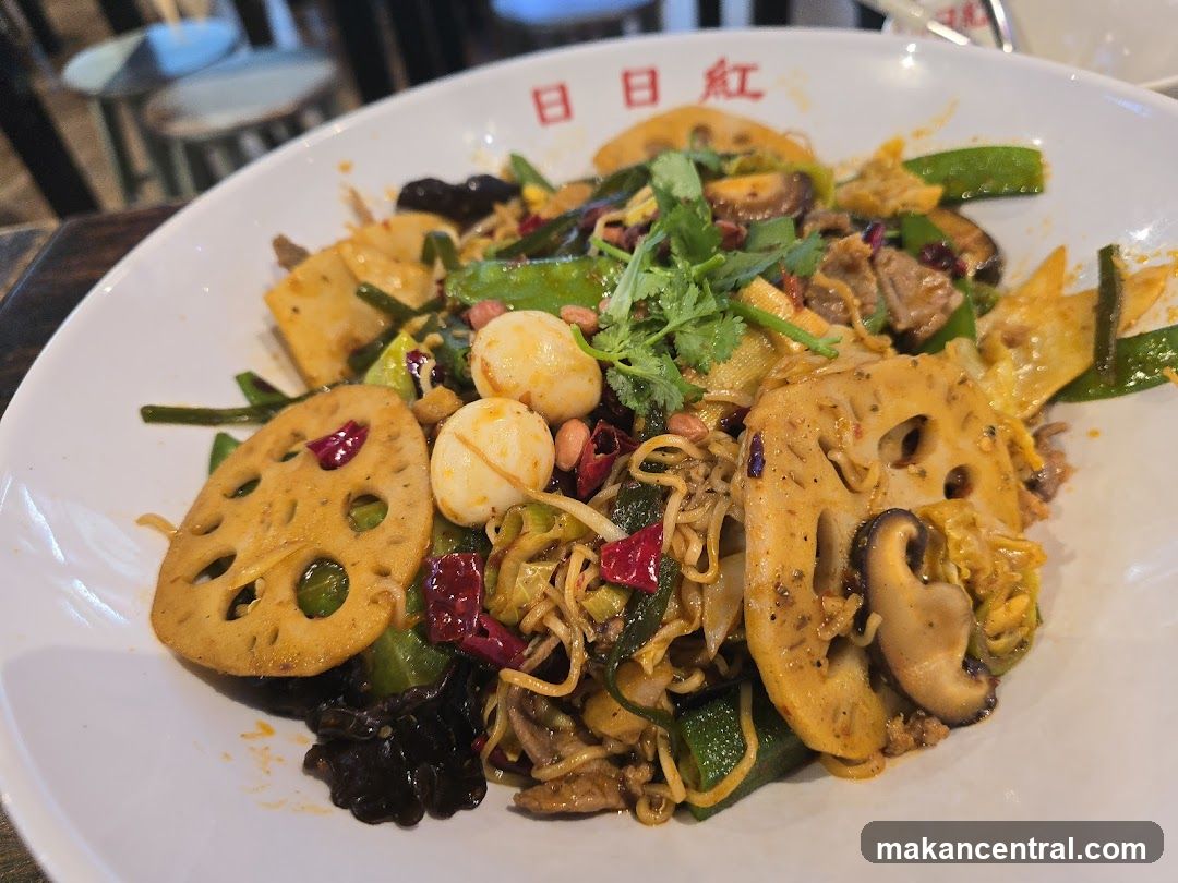 Food dish in restaurant