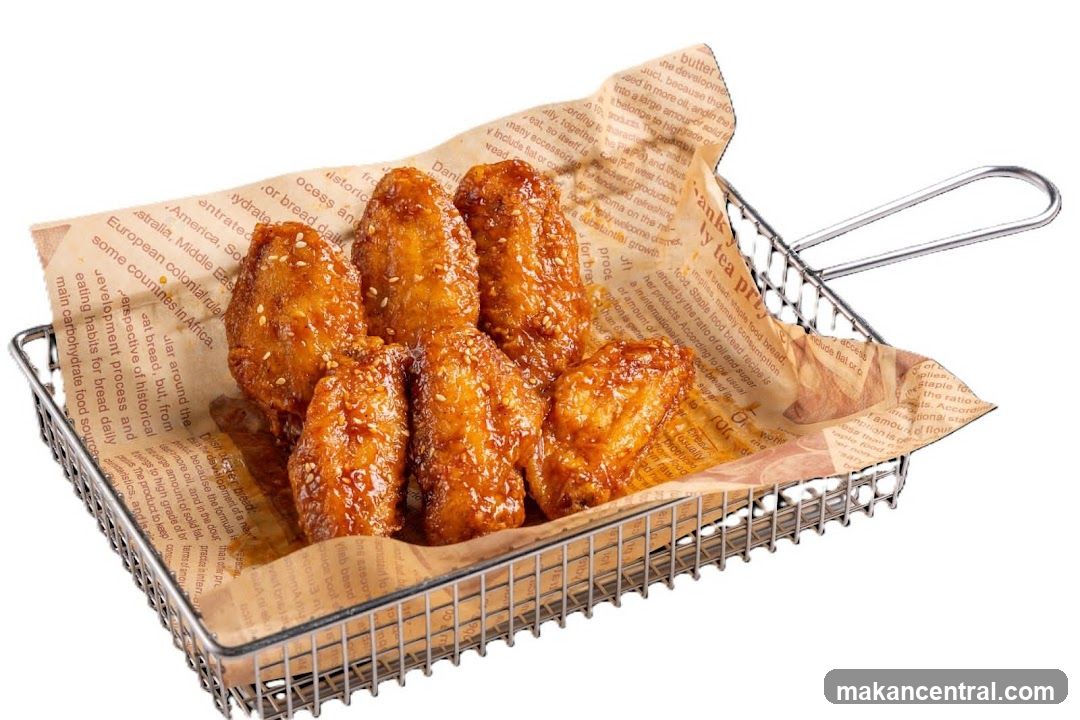 Chicken Wings in Basket