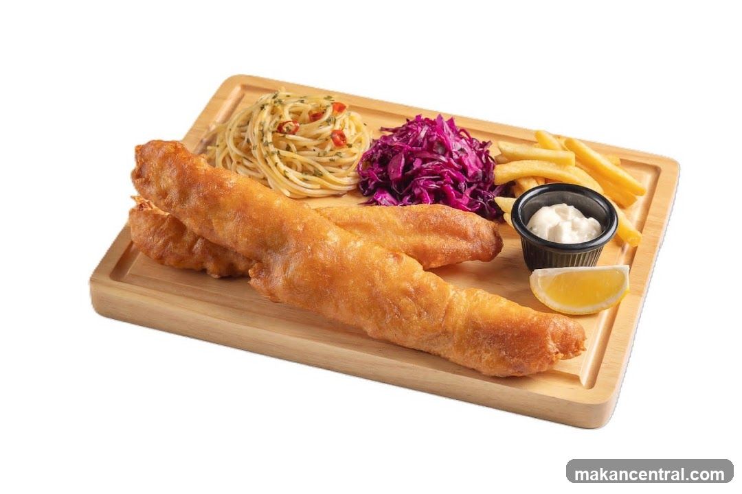 Fish and Chips Plate