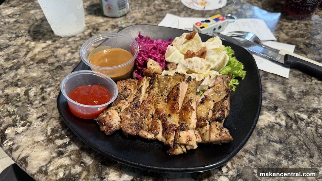 Food Plate on Counter
