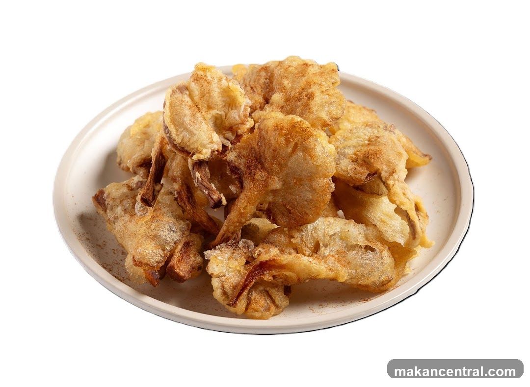 Fried Food on Plate
