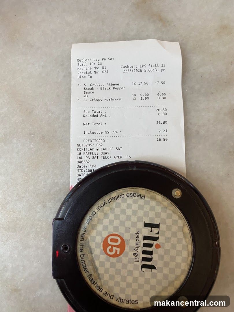 Receipt and Order Station