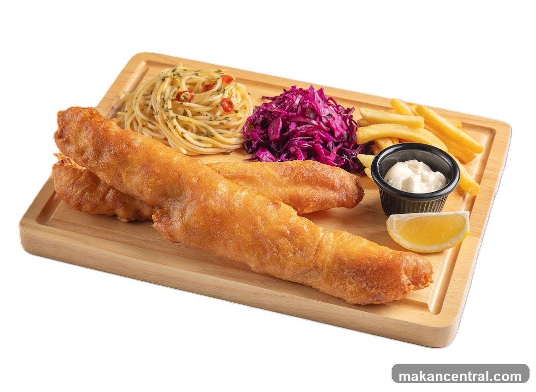 Fish and Chips Plate