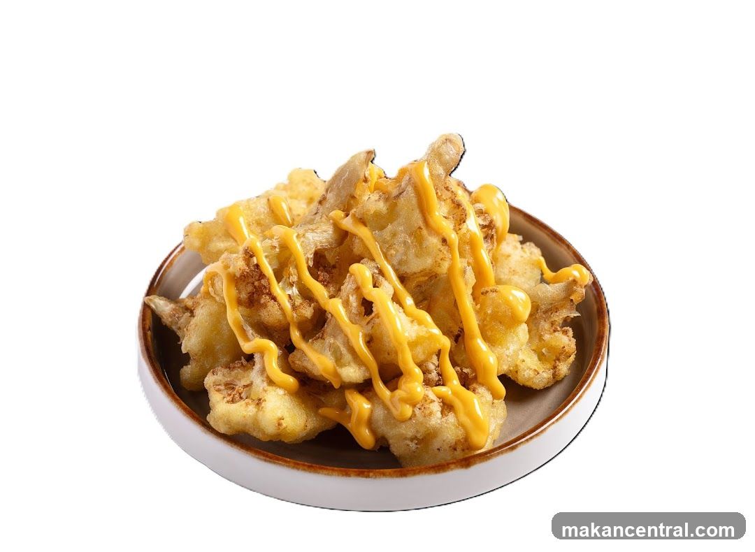 Fried Food with Sauce