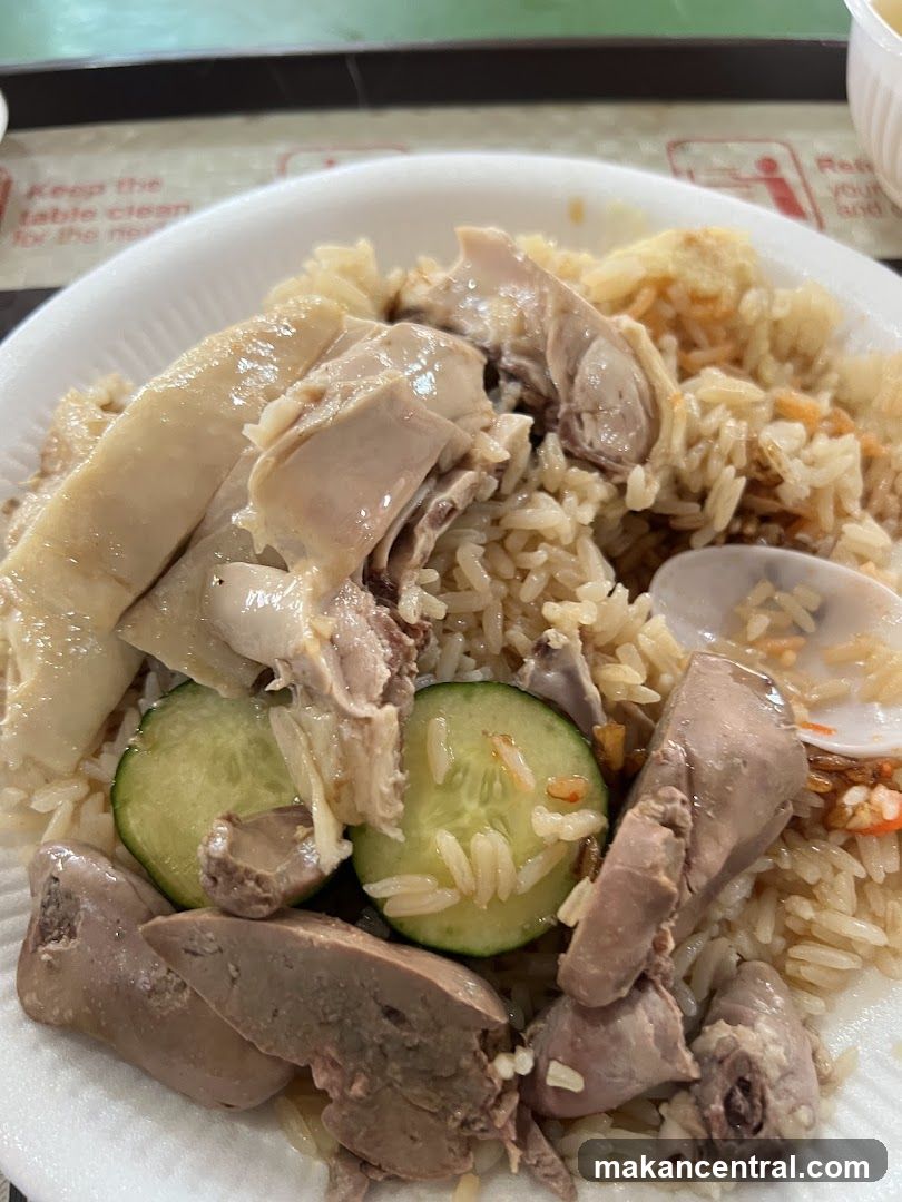 Food Plate at Counter