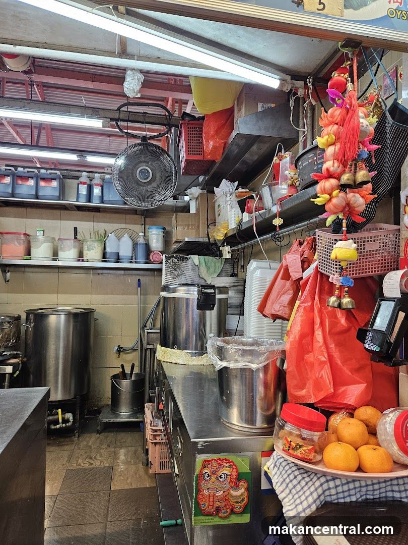 Food stall interior
