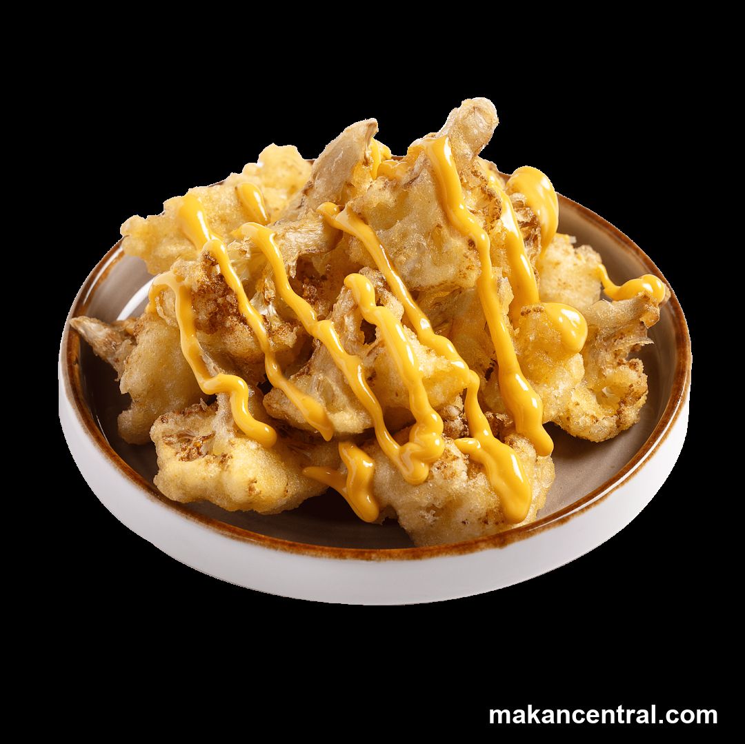 Fried Food with Sauce