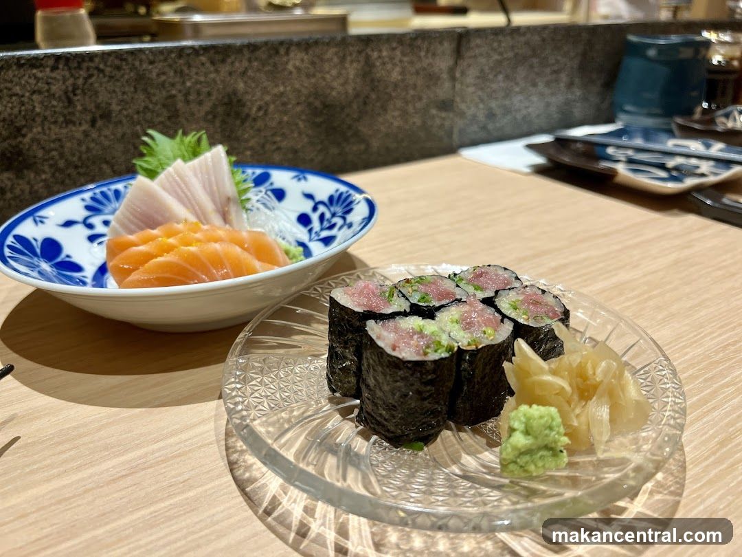 Sushi and Sashimi Plate