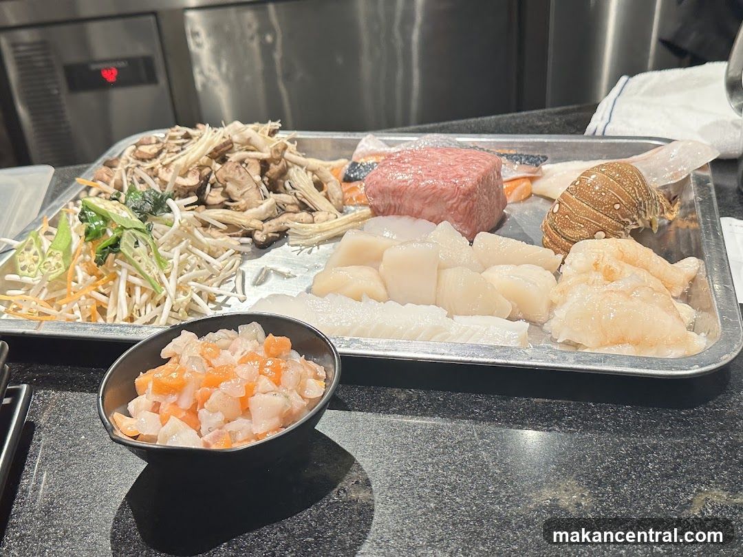Food Display at Restaurant