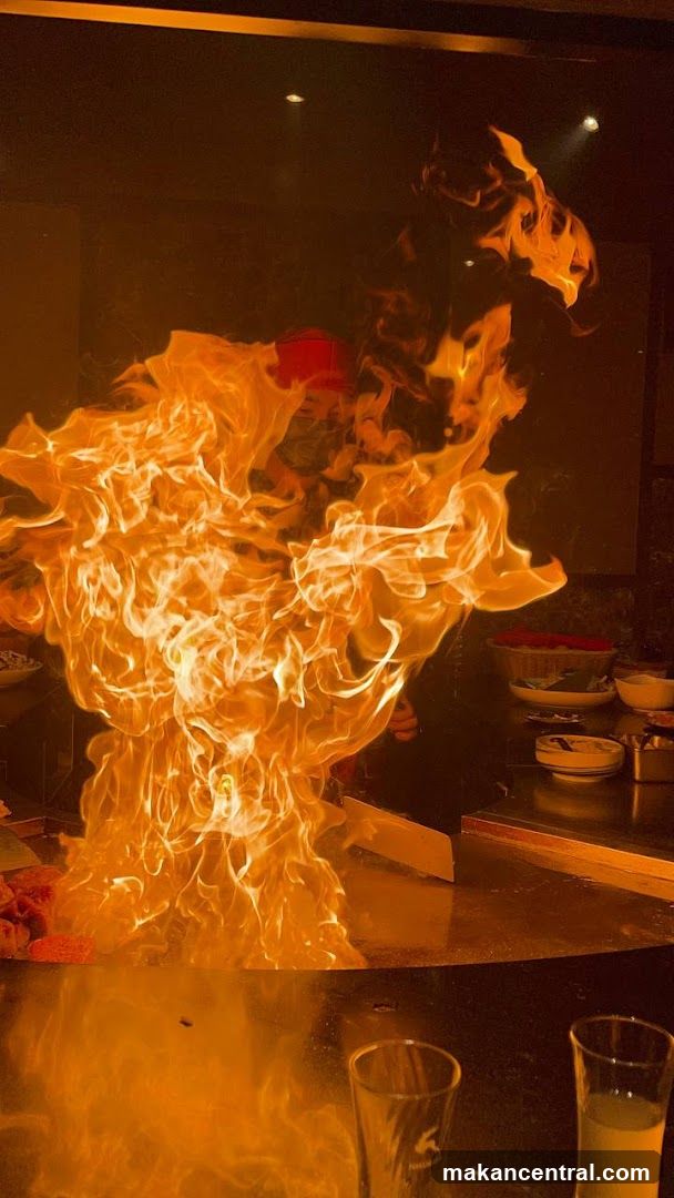 Teppanyaki Fire Performance